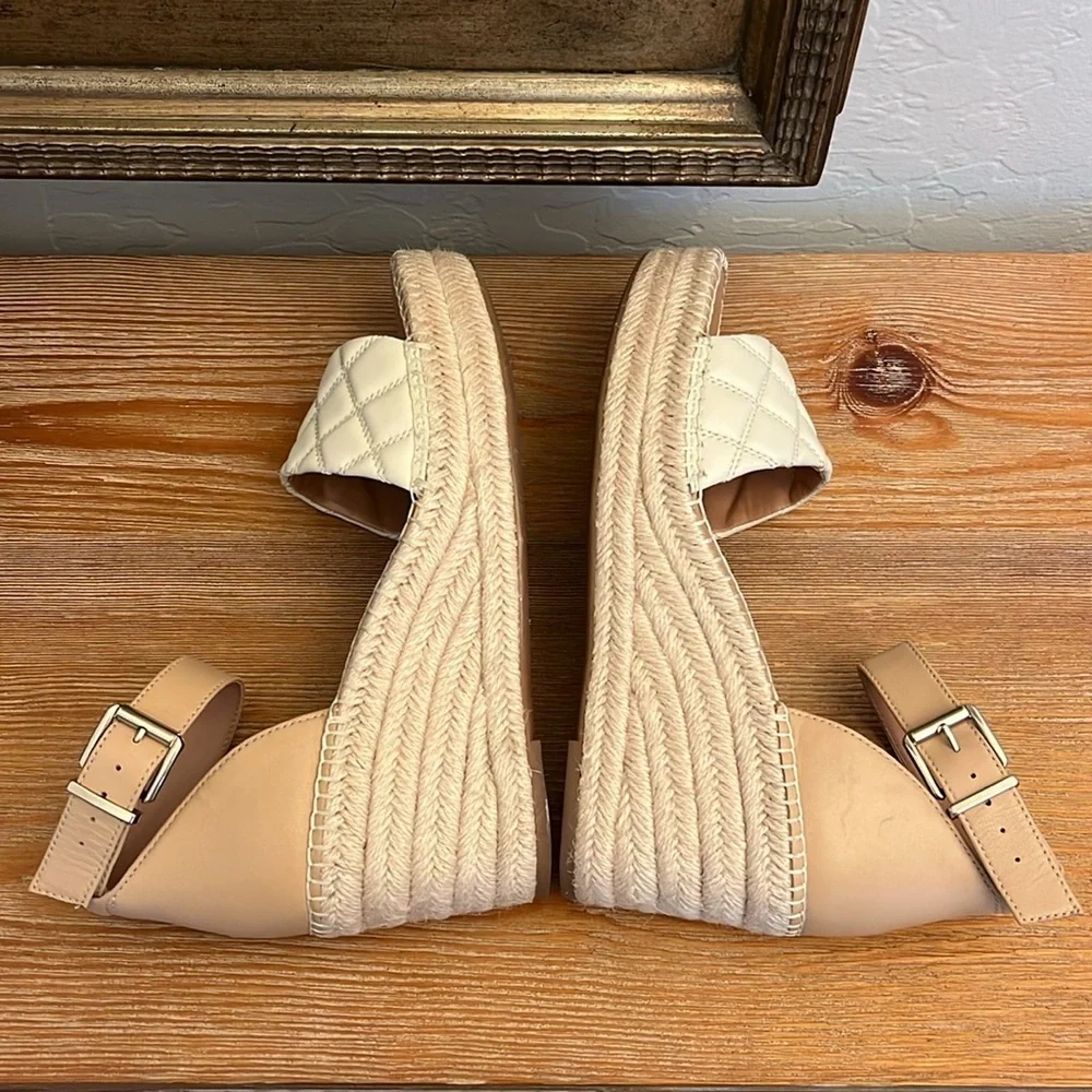 Nordstrom Carmen Espadrille Platform Wedge Sandal - Size 9.5